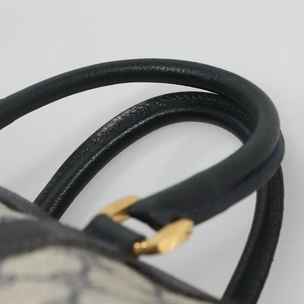 GUCCI GG Supreme Hand Bag PVC Navy Gold 02 468 39 Auth 131012 - Picture 8 of 16